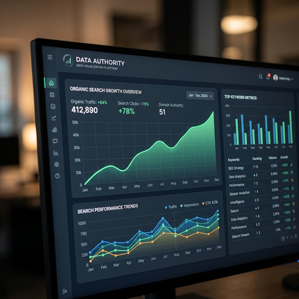 Análise de dados SEO 2025 e Performance Digital
